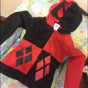 NTW Harley Quinn Costume Jacket W/Removable Mask